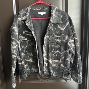 Acid Wash Denim Jacket